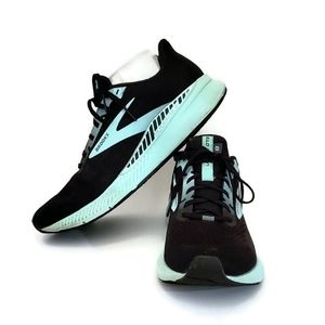 Brooks Women's Launch GTS 8  1203461B096 Black/Blue Running Shoes Sneakers Sz 10